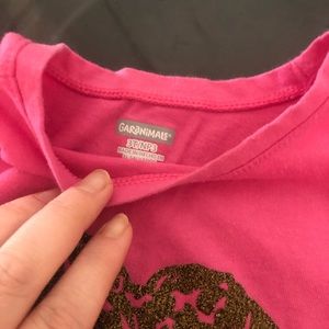 Pink 3T kid life short sleeve t shirt